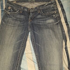 Big star sweet low boot blue jeans